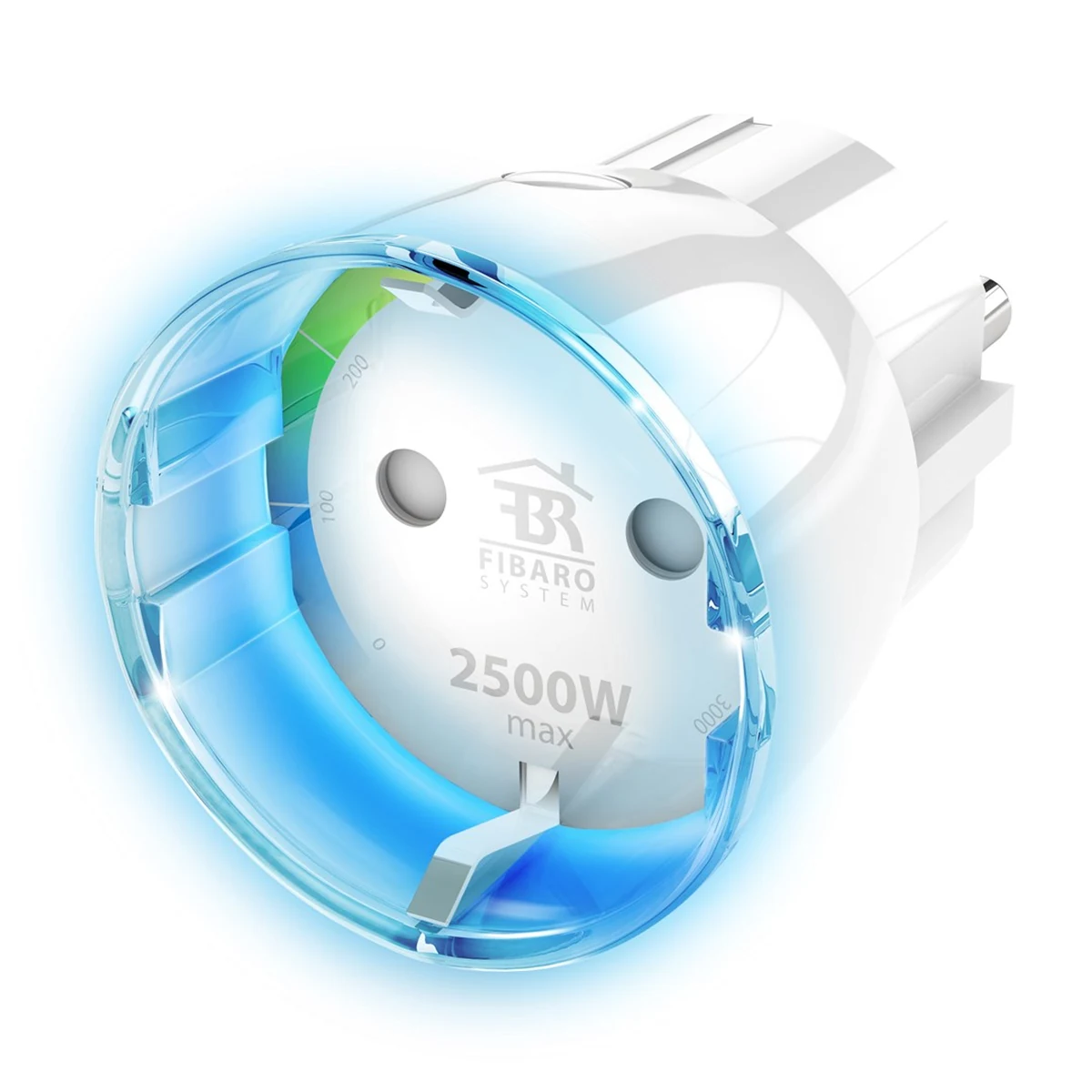 Inteligentne gniazdo FIBARO Wall Plug F, białe