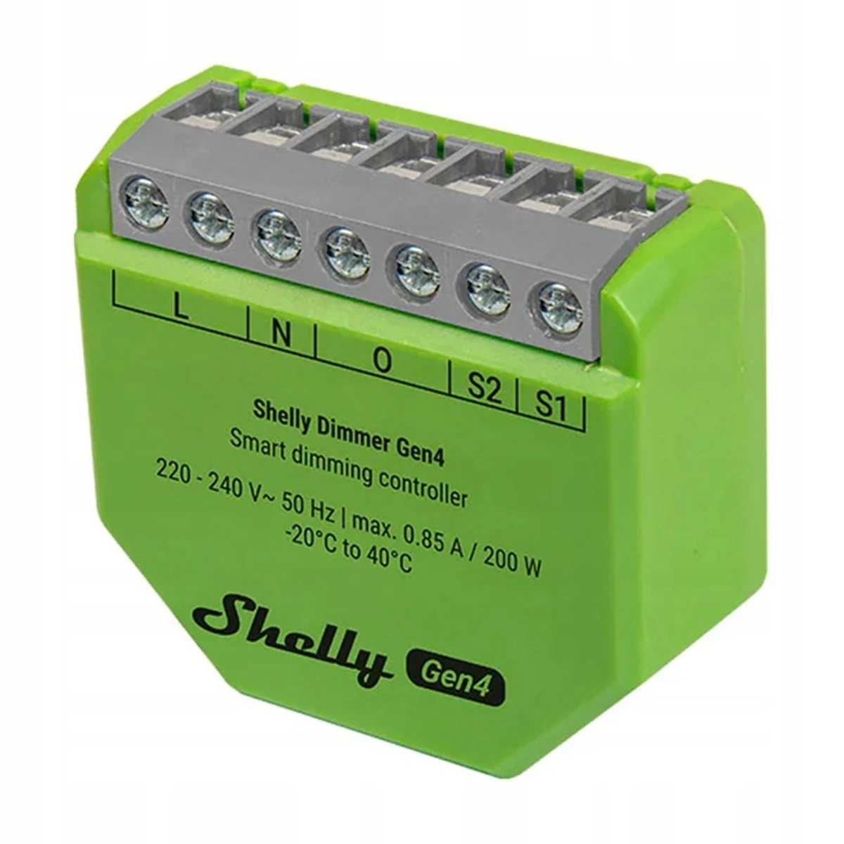 Inteligentny ściemniacz światła Shelly Dimmer Gen4