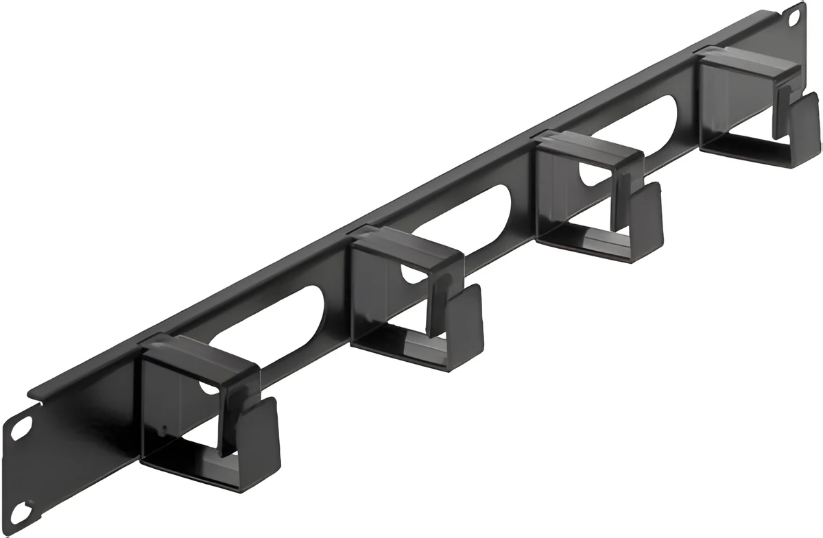 Organizer kabli Intellinet 1U do szaf rack 19" z półką