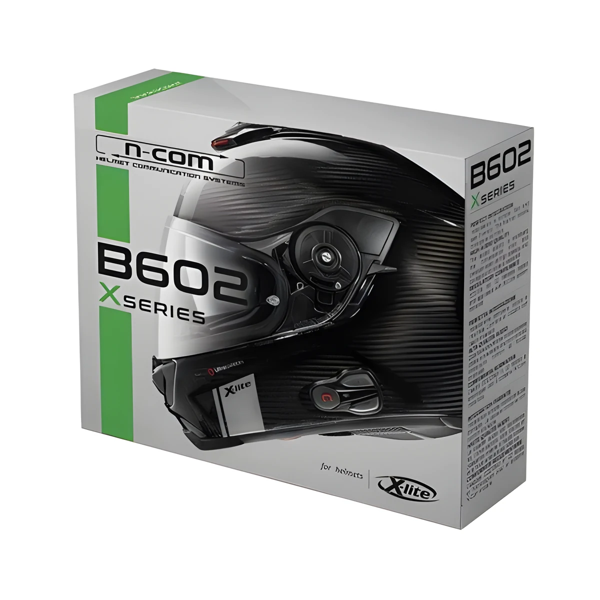 Interkom motocyklowy NOLAN N-COM B602 X do kasków NOLAN, komplet na 1 kask