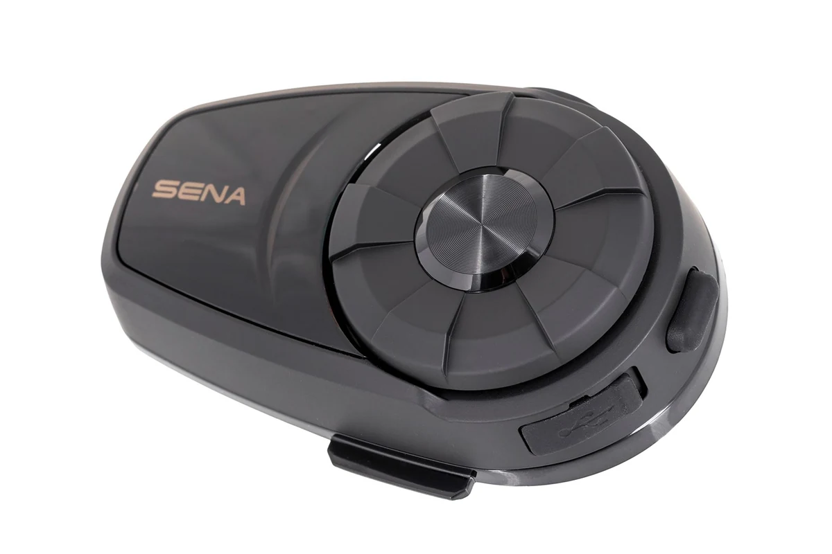 INTERKOM MOTOCYKLOWY SENA 10S SINGLE - Czarny, 58g