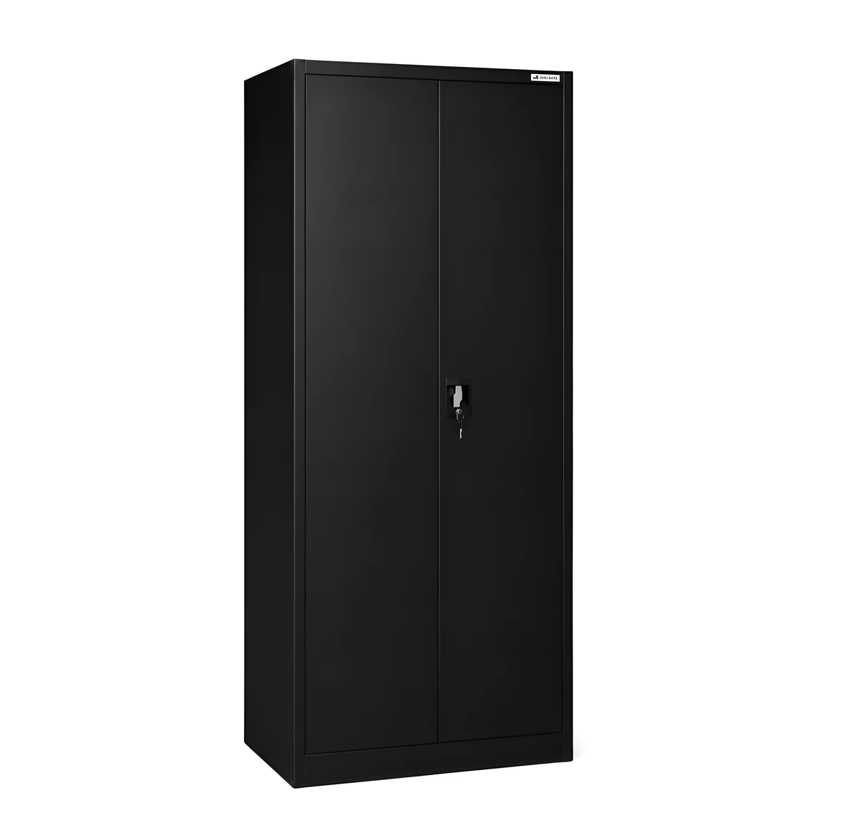 Iron Mate Szafa Gospodarcza Metalowa SATURN 185x90x45 Czarna RAL9005