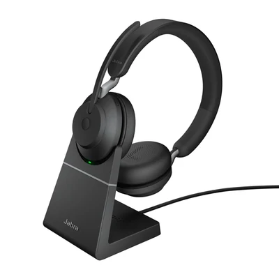 Bezprzewodowy zestaw słuchawkowy Jabra Evolve2 65 z opaską na głowę, stereo, do komunikacji UC