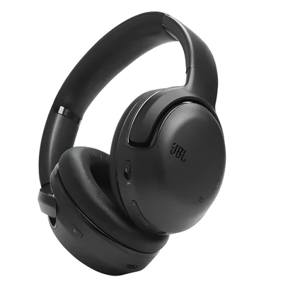 Słuchawki wokółuszne JBL TOUR ONE M2 Bluetooth z aktywnym tłumieniem hałasu, czarne