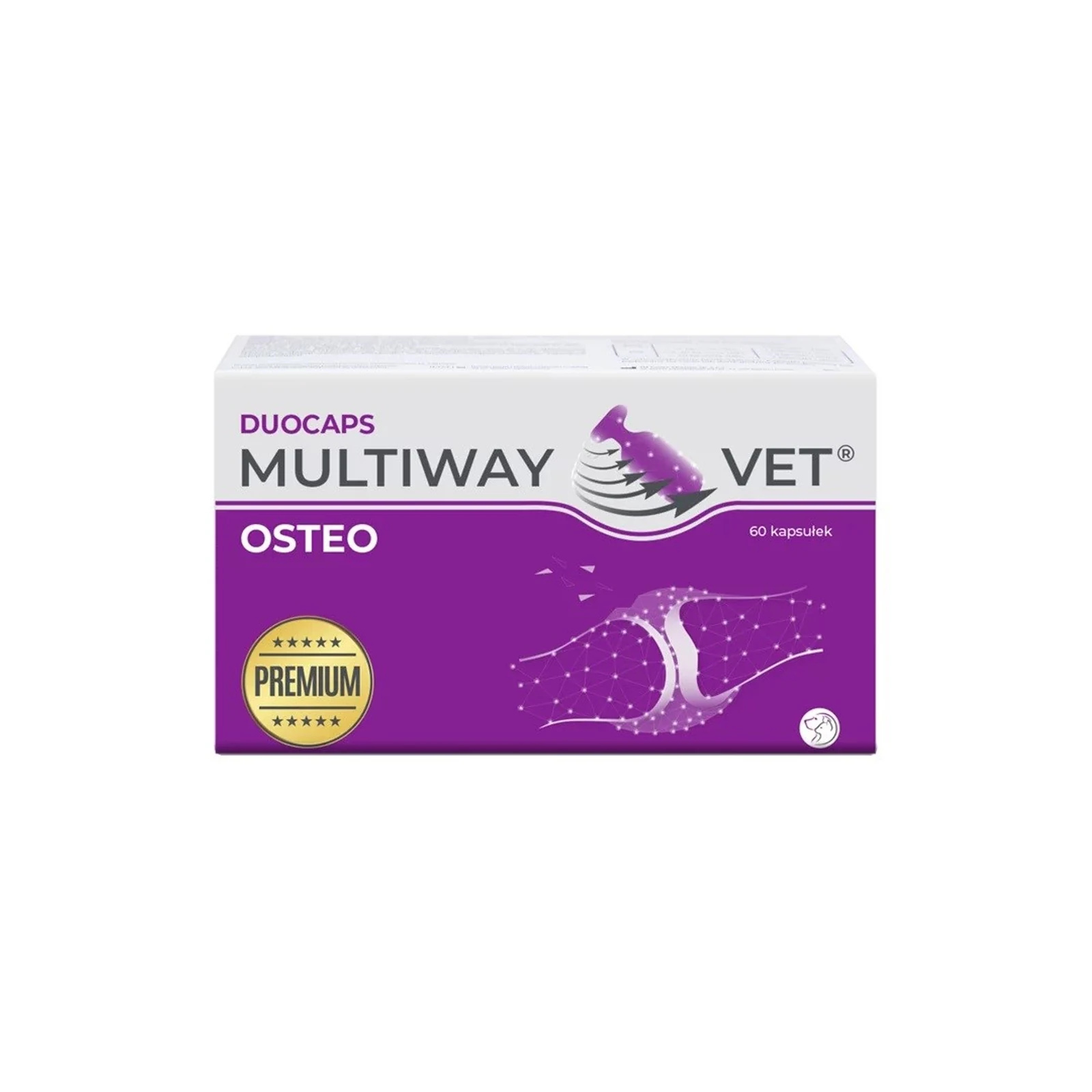 Suplement diety dla dorosłych - JM SANTE MULTIWAY DUOCAPS OSTEO 60 kapsułek — zdjęcie 1 z 3