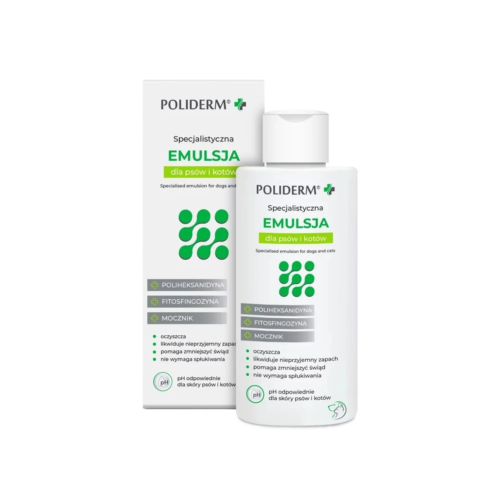 Emulsja Poliderm JM Sante 140 ml - na stany zapalne skóry