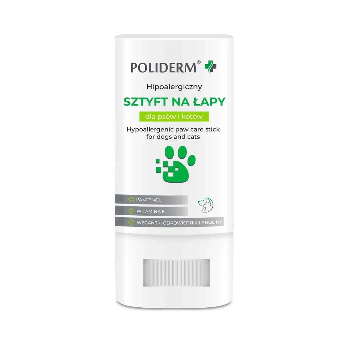 JM SANTE POLIDERM HIPOALERGICZNY SZTYFT ŁAPY 14,5g
