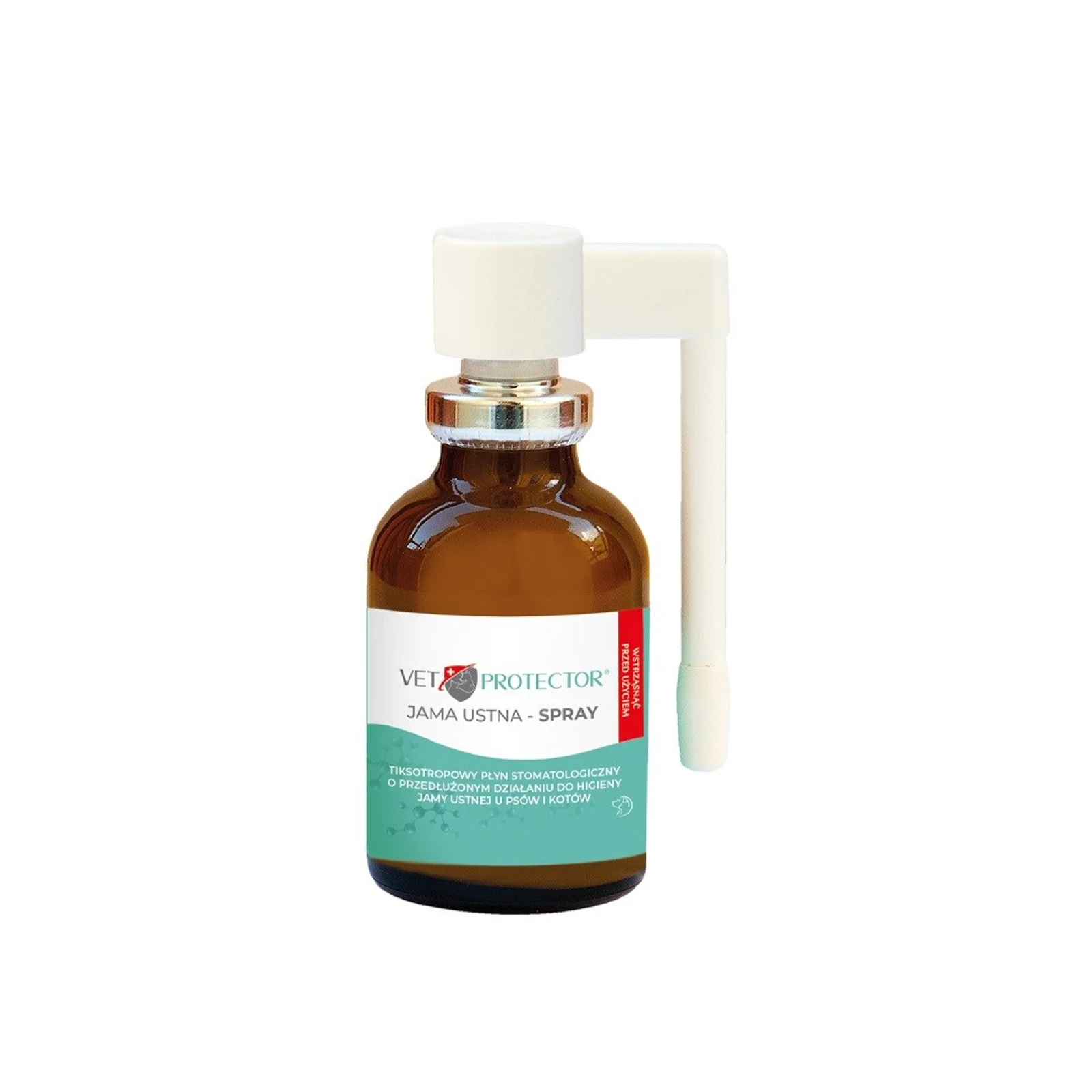 Ochronny spray do jamy ustnej dla zwierząt JM SANTE VET PROTECTOR 30ml — zdjęcie 1 z 3