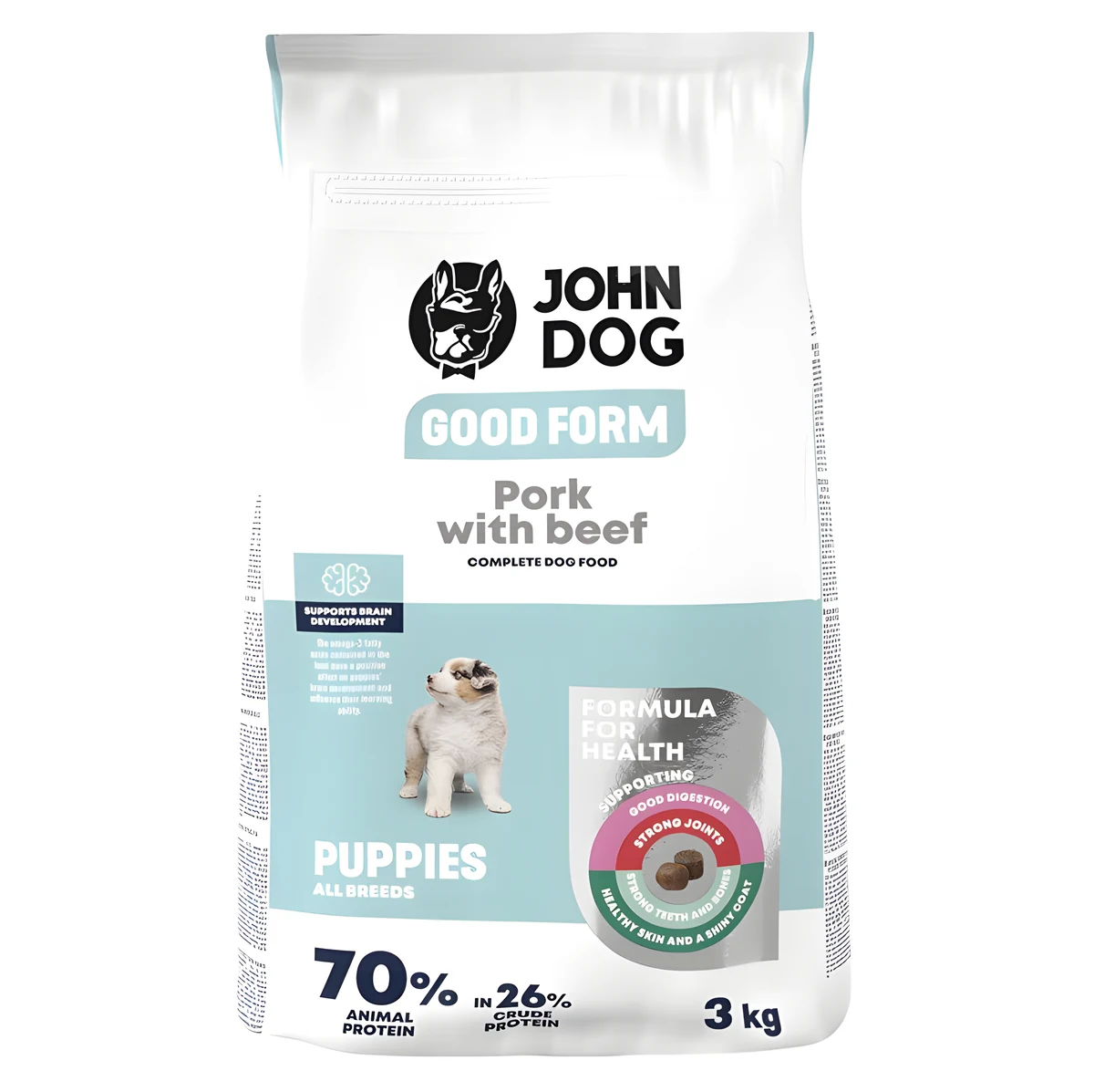 John Dog GOOD FORM SZCZENIAK wieprzowina z wołowiną 3kg