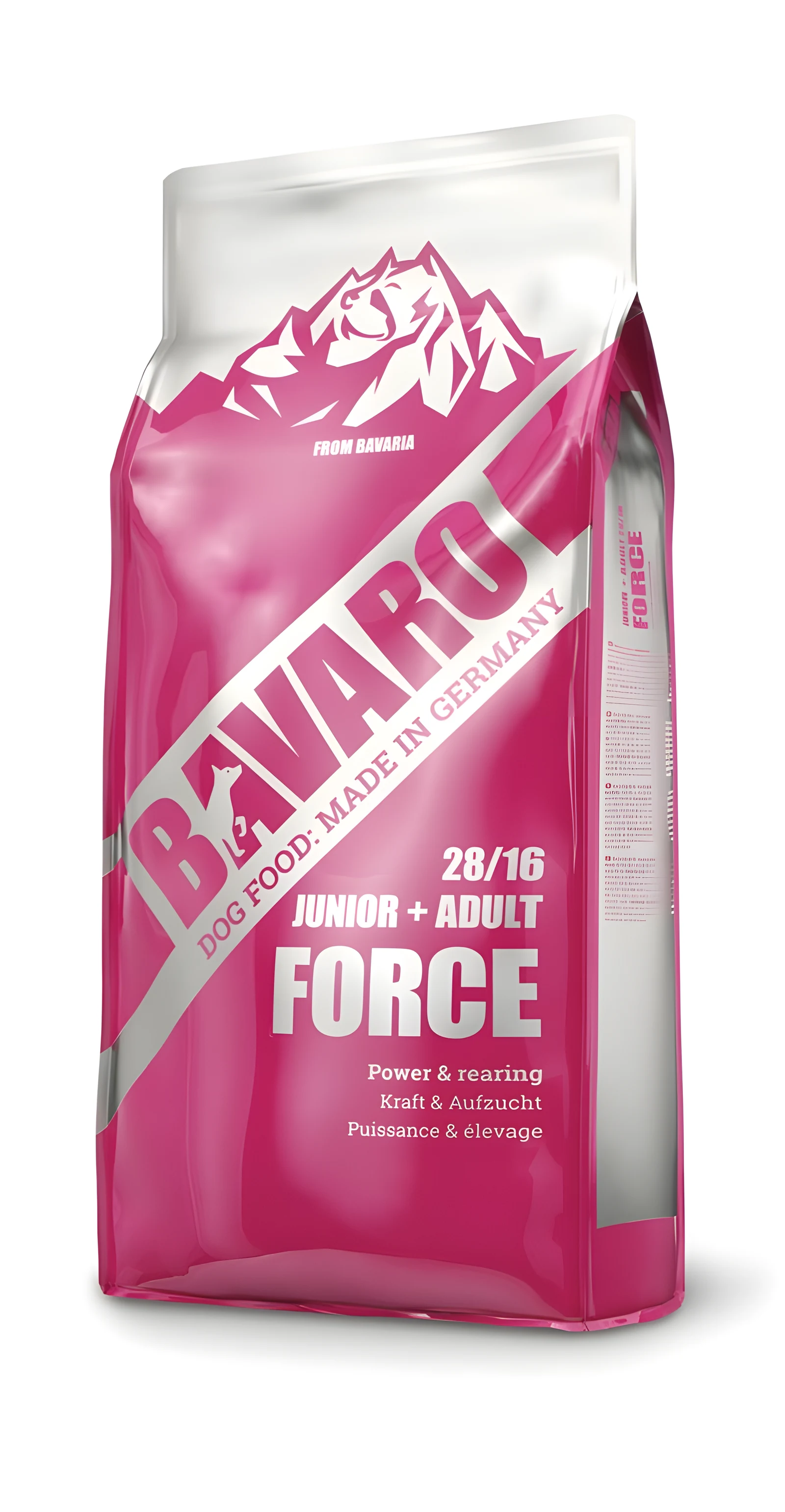 Josera Bavaro Force - Sucha karma dla psów, 28% białka, 16% tłuszczu, 18 kg