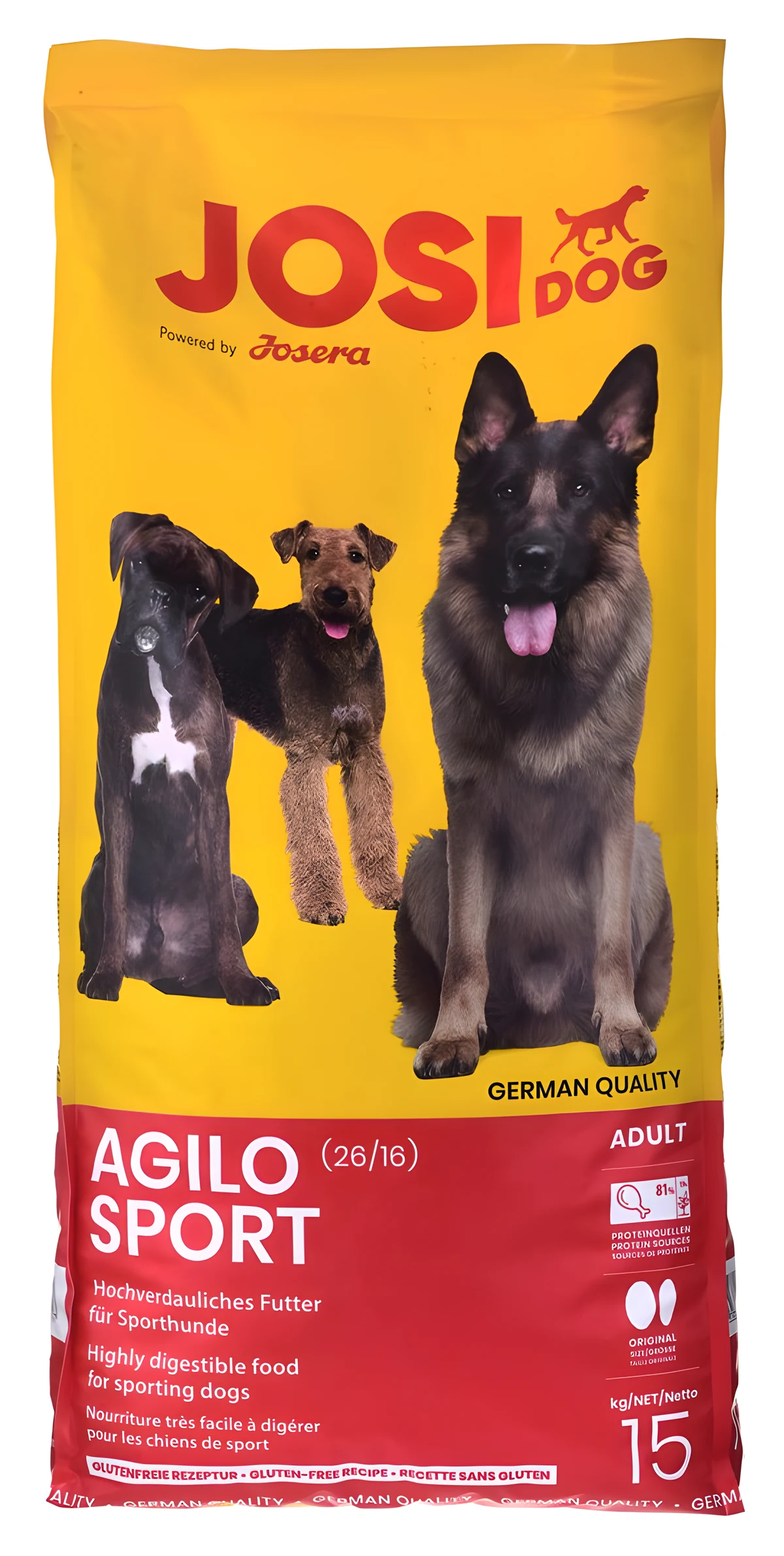 JOSERA JosiDog Agilo Sport - Sucha Karma 15 kg