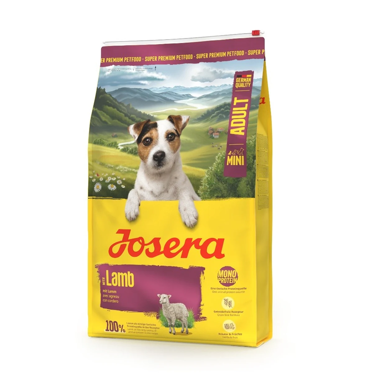 Josera Mini Adult Lamb 900g - Bez Cukru i Glutenu