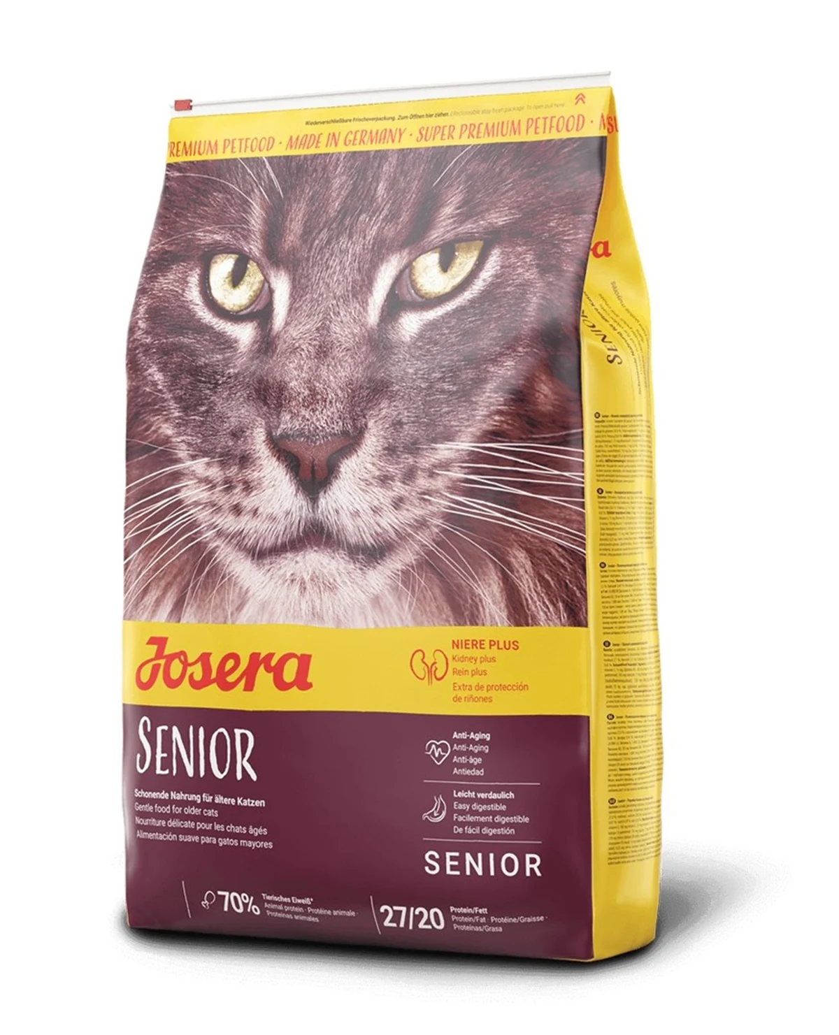 JOSERA Senior Sucha Karma 10kg dla Starszych Kotów