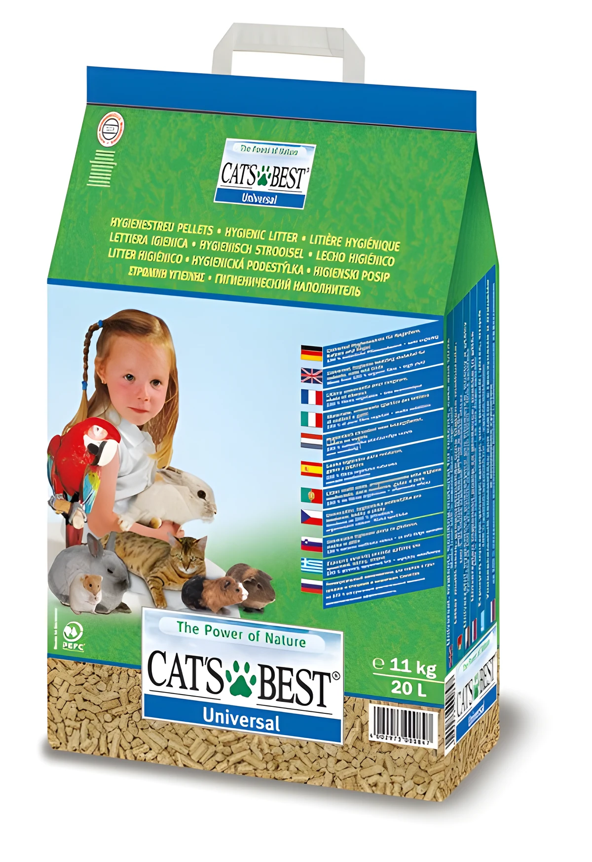 JRS CAT'S BEST Universal - Źnierek Drewniany Pellet - 20 L