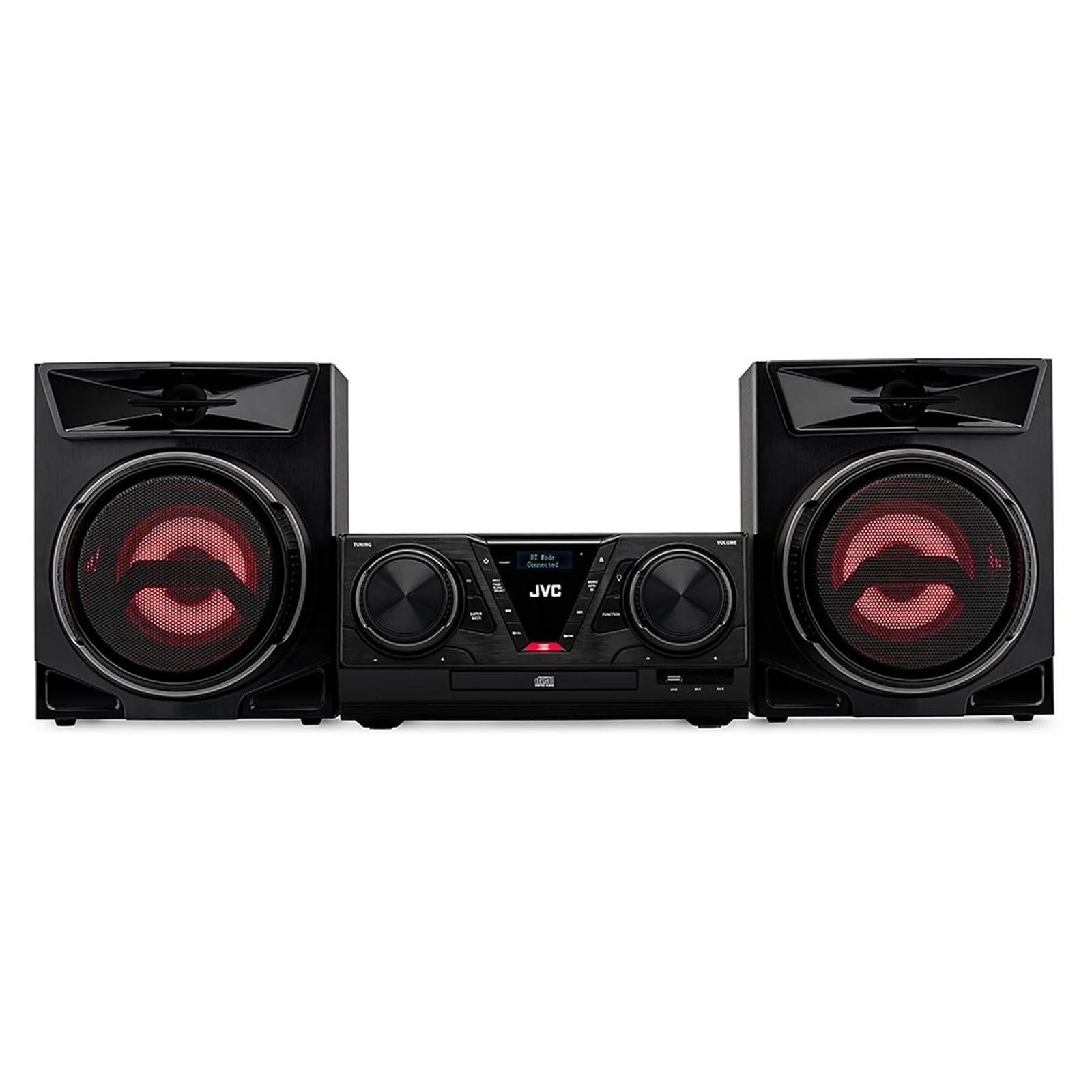 JVC Mini wieża MX-E325B-DAB czarny — zdjęcie 1 z 8