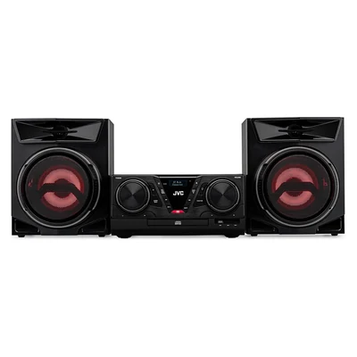 Mini wieża JVC MX-E325B-DAB, czarna
