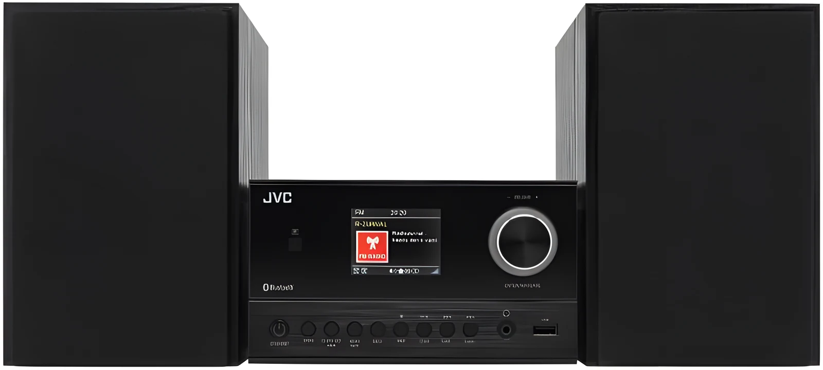 JVC Mini wieża UX-E225B czarny — zdjęcie 1 z 8