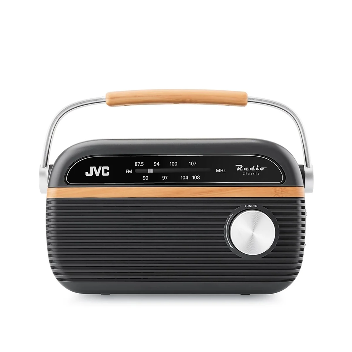 JVC Przenośne radio RA-E215G szary