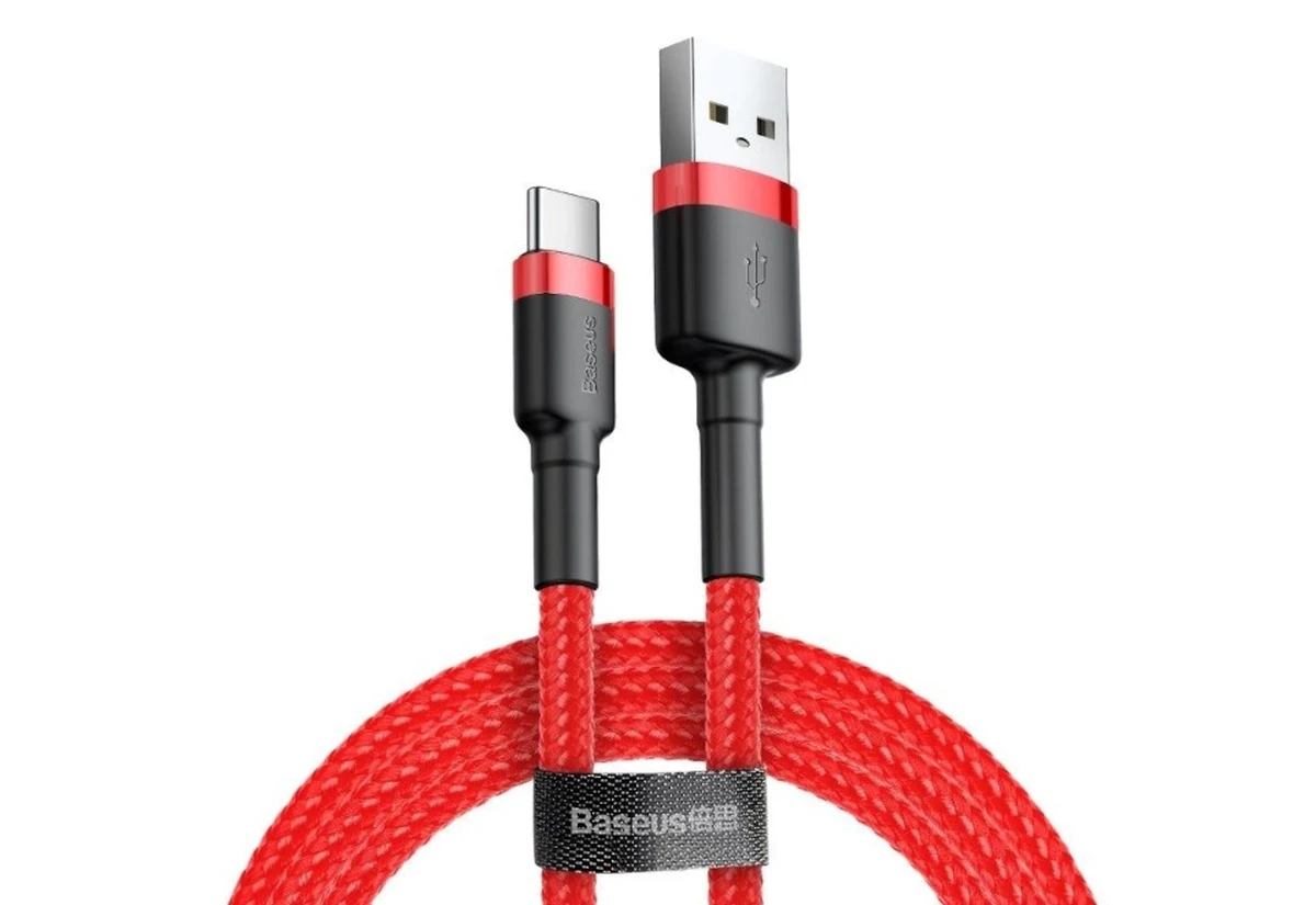Kabel Baseus Cafule CATKLF-C09 USB 2.0 - C, 2m