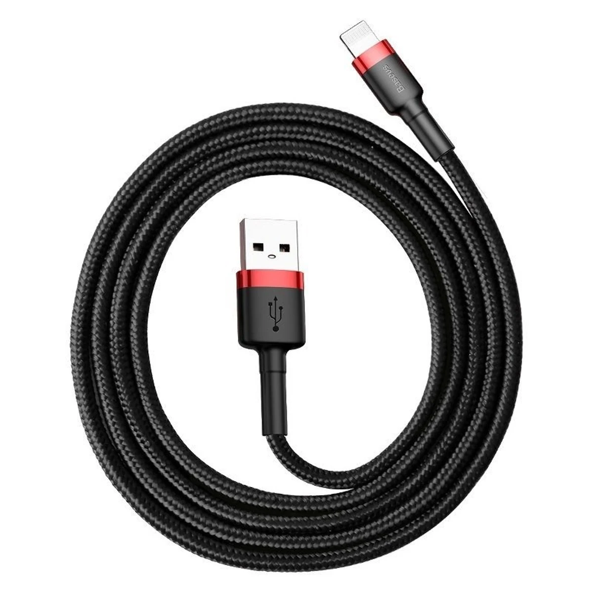 Kabel Baseus CALKLF-C19, 2m, czarno-czerwony