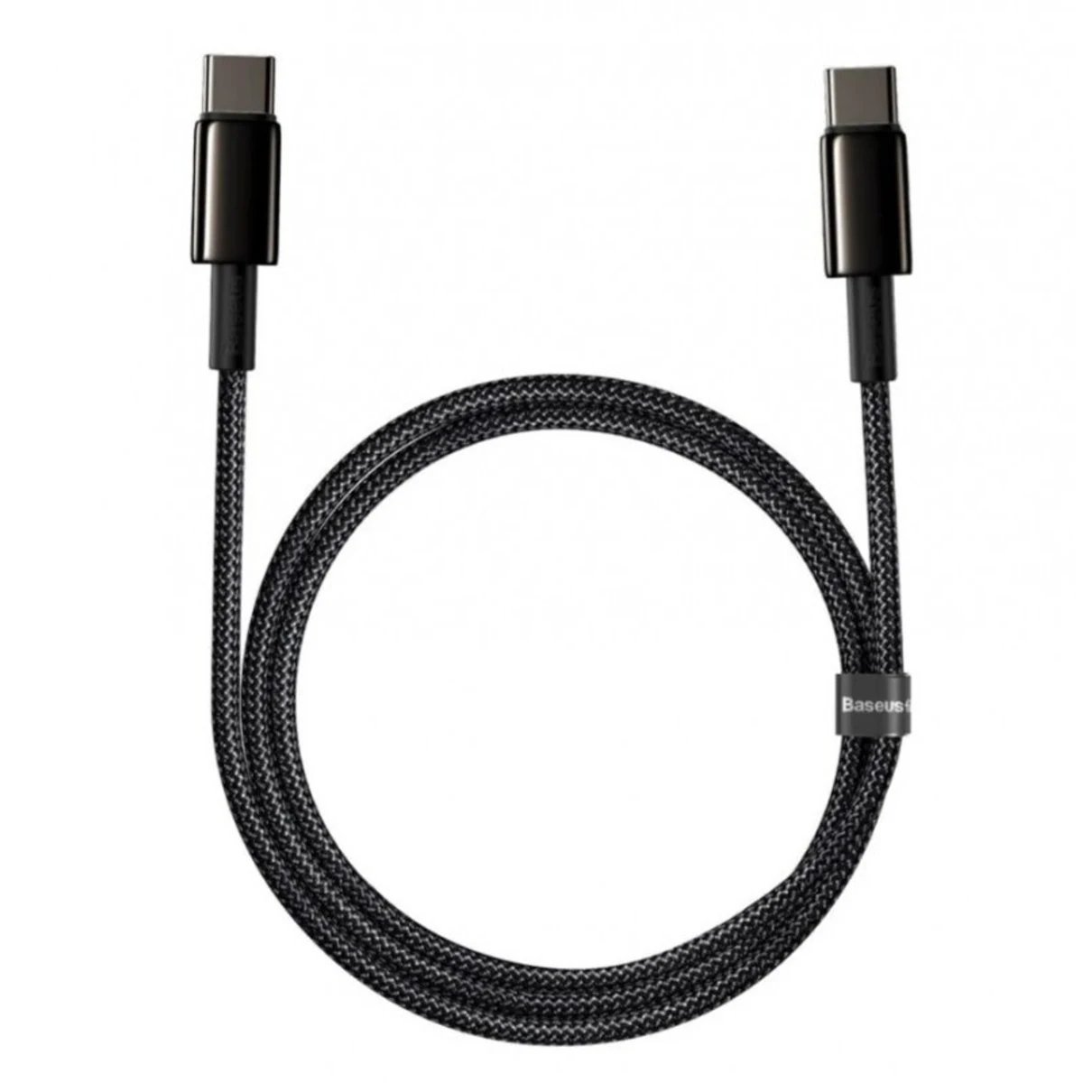 Kabel Baseus CATWJ-01 USB-C - USB-C PD QC 100W 5A 1m - czarny
