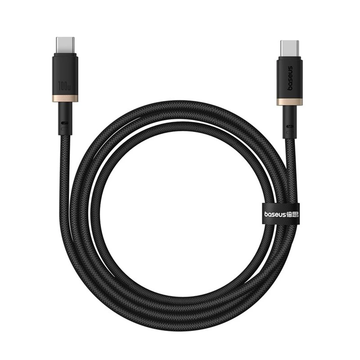 Kabel USB-C Baseus Dura 100W 1m czarno-złoty