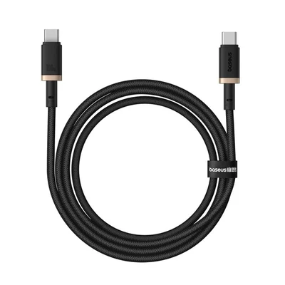 Kabel USB-C Baseus Dura 100W 1m czarno-złoty