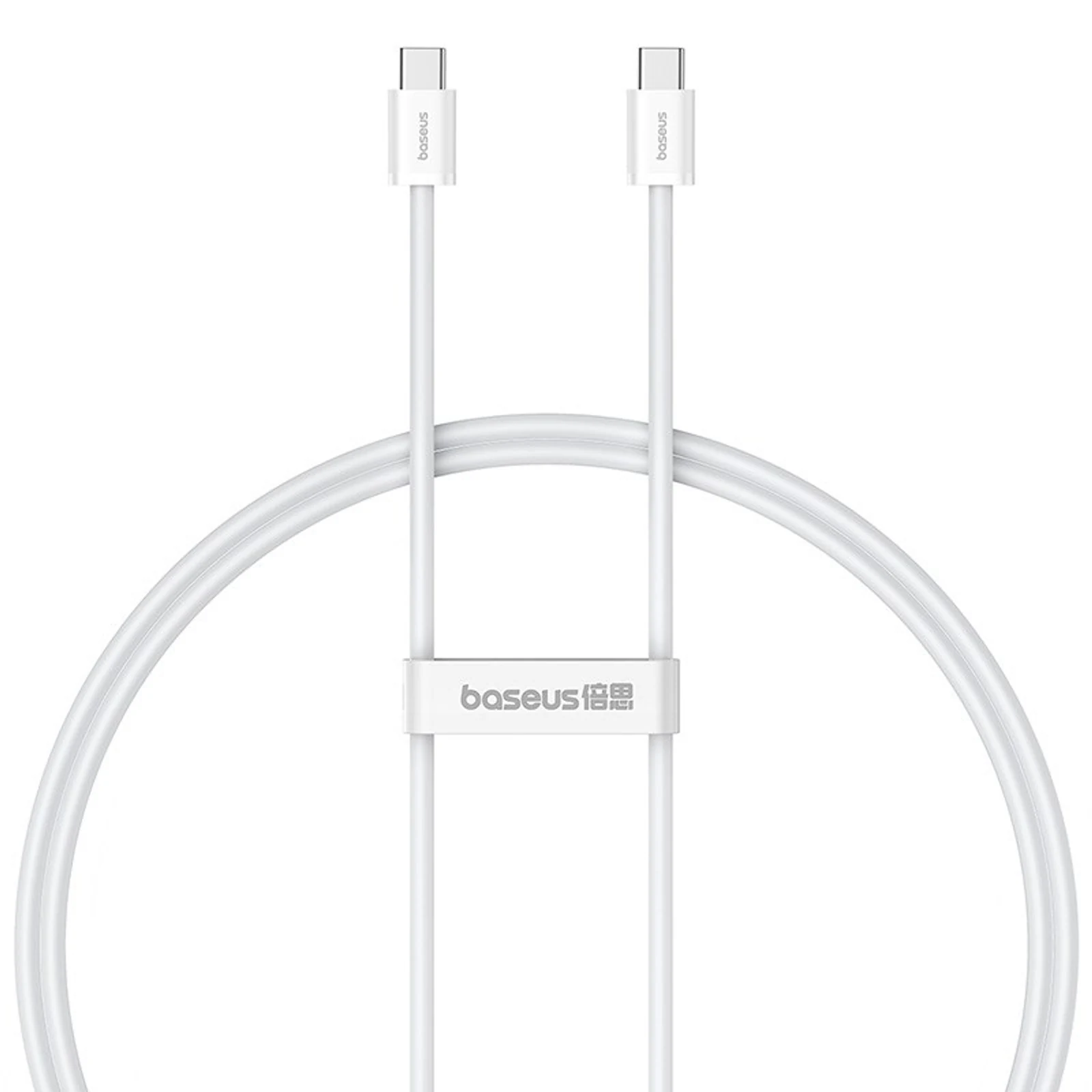 Kabel Baseus Superior Typ C-Typ C 30W 1m (biały) — zdjęcie 1 z 8