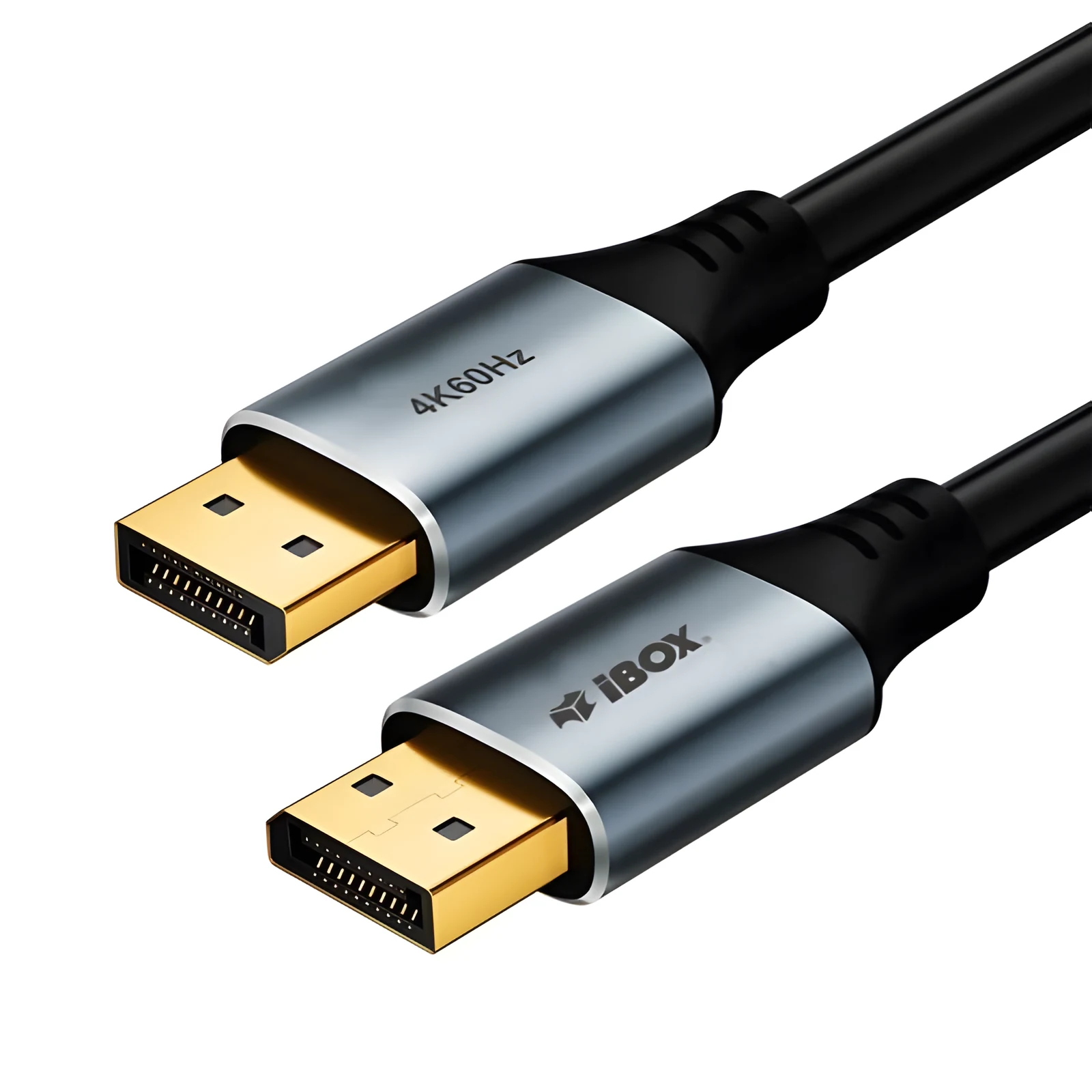 Kabel DisplayPort 4k60Hz złota wtyczka 1m