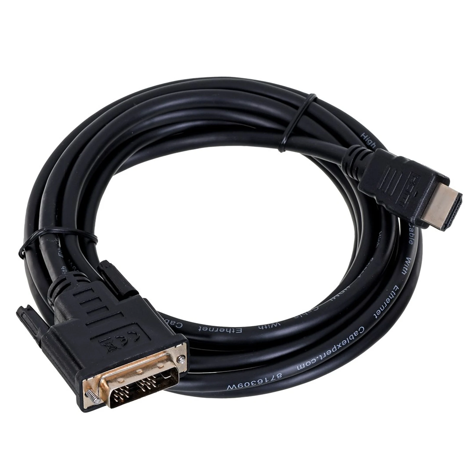 Kabel GEMBIRD CC-HDMI-DVI-10, 3m, czarny