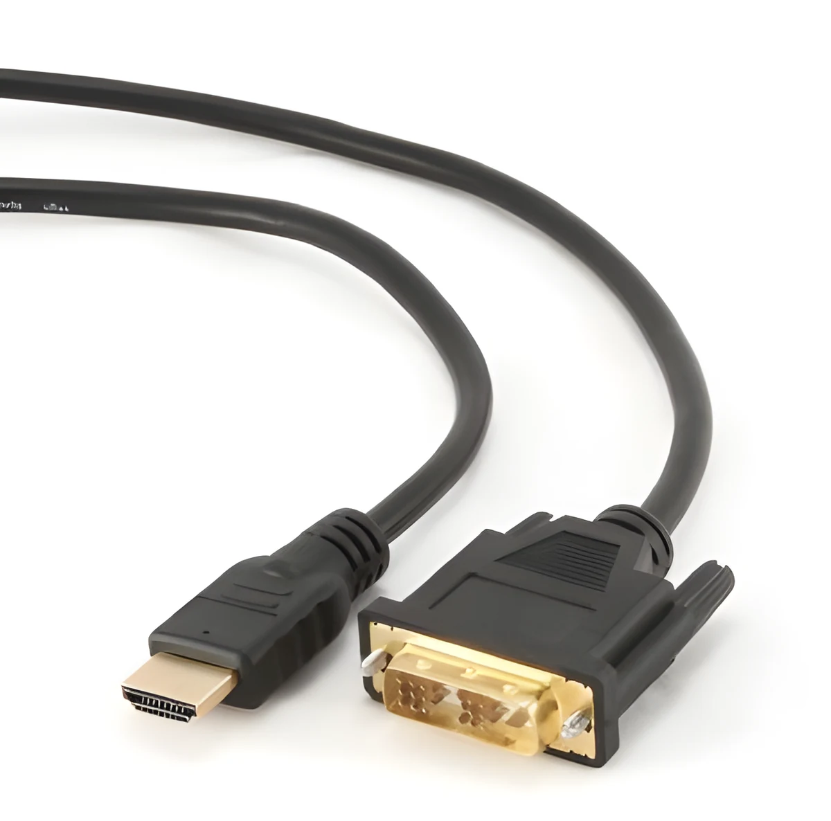 Kabel GEMBIRD CC-HDMI-DVI-6, 1,8m, Czarny