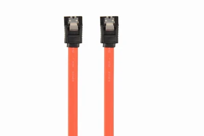 Kabel SATA/Molex Gembird CC-SATAM-DATA, 0.5m, czerwony