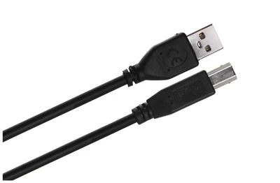 Kabel USB-A do USB-B, Gembird CCF-USB2-AMBM, 10m, czarny