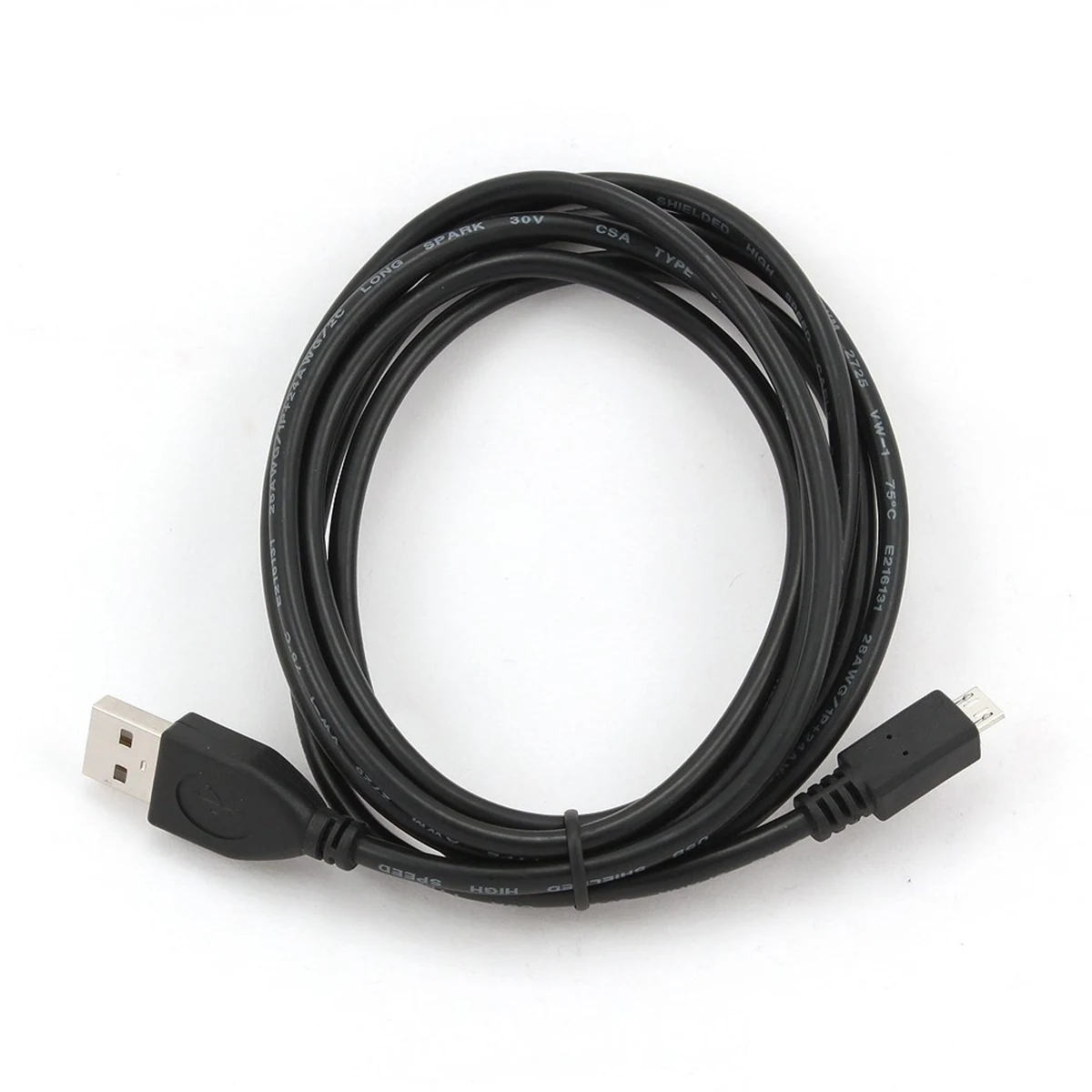 Kabel GEMBIRD CCP-MUSB2-AMBM-1M, 1m, czarny