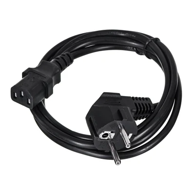 Kabel zasilający Gembird PC-186, 1,8 m, C13-Schuko, czarny
