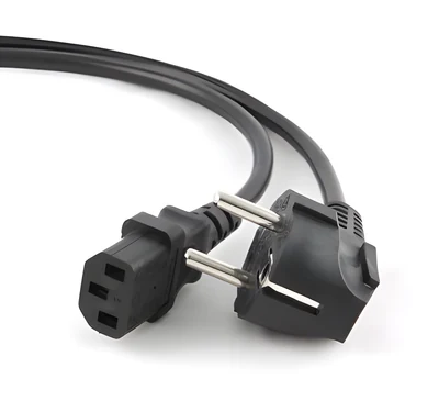 Kabel zasilający Gembird PC-186-VDE, 10m, czarny