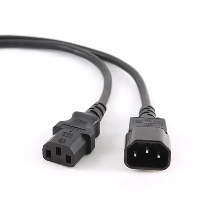 Kabel zasilający Gembird PC-189, 1,8 m, C13-C14, czarny