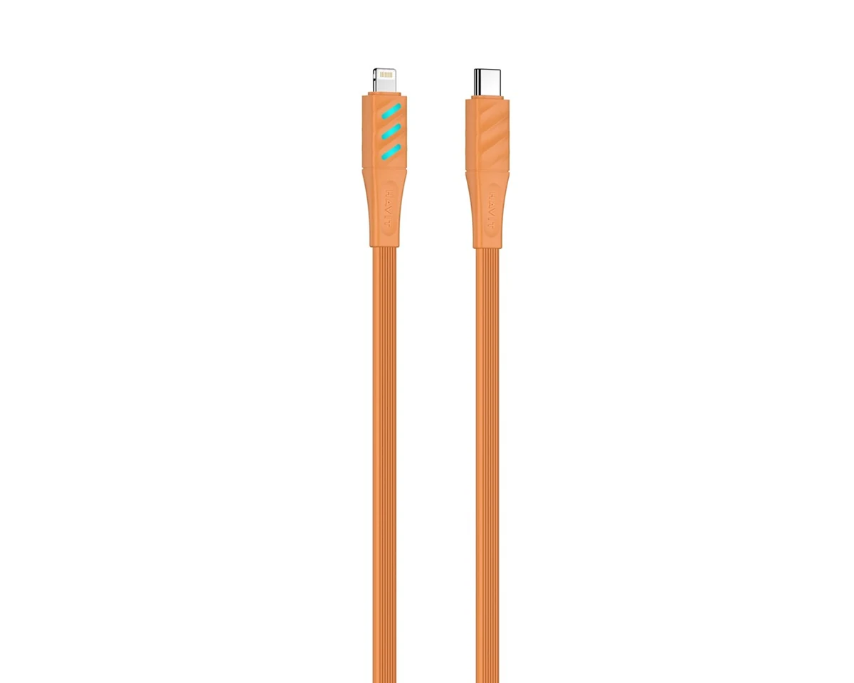 Kabel Havit CB6255 pomarańczowy USB Type-C