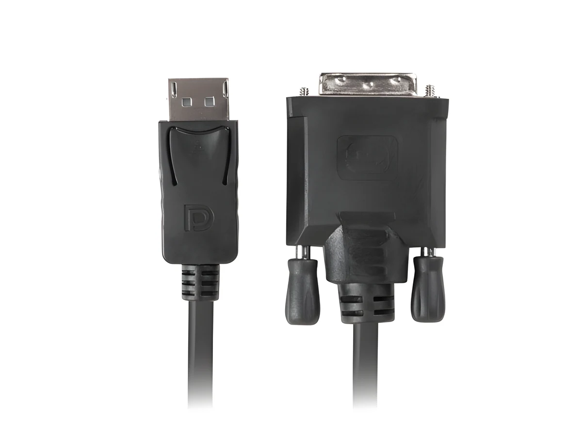 Kabel DisplayPort-DVI Lanberg CA-DPDV-10CU-0018-BK (1,8 m, czarny)