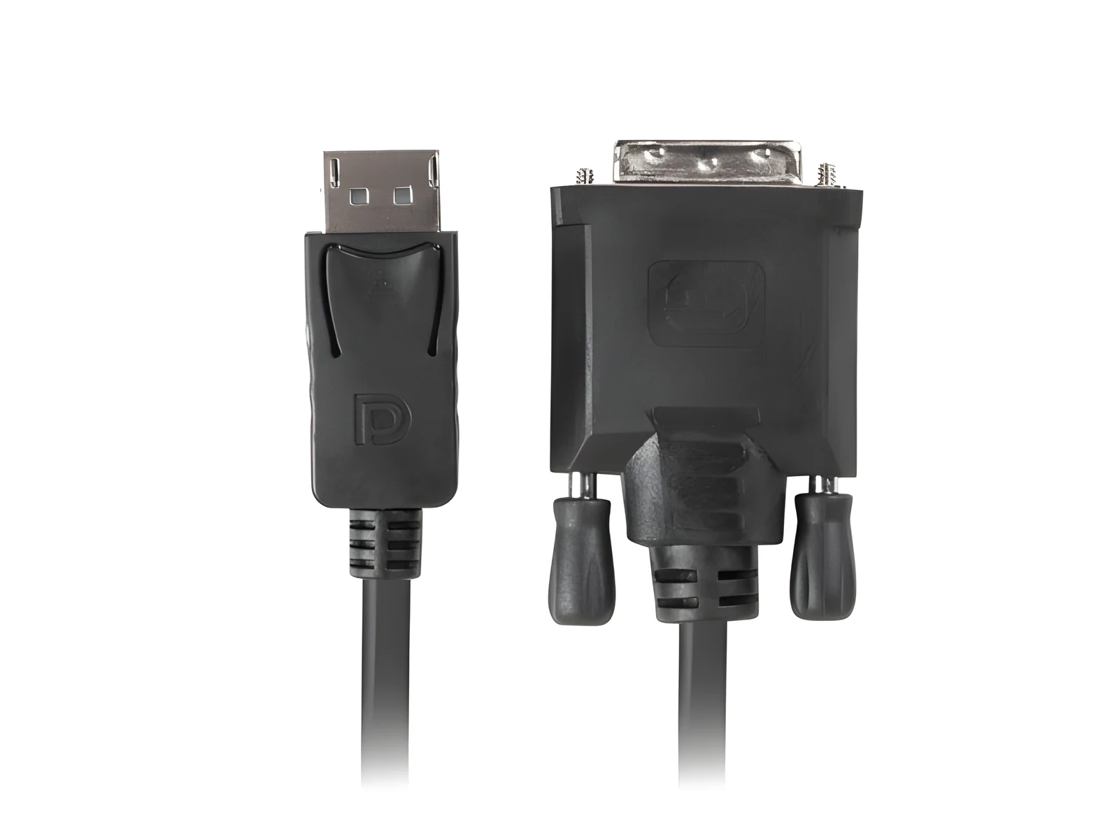 Kabel DisplayPort-DVI Lanberg CA-DPDV-10CU-0018-BK (1,8 m, czarny) — zdjęcie 1 z 2
