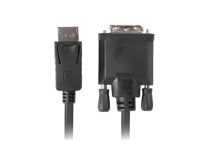 Kabel DisplayPort-DVI Lanberg CA-DPDV-10CU-0018-BK (1,8 m, czarny)