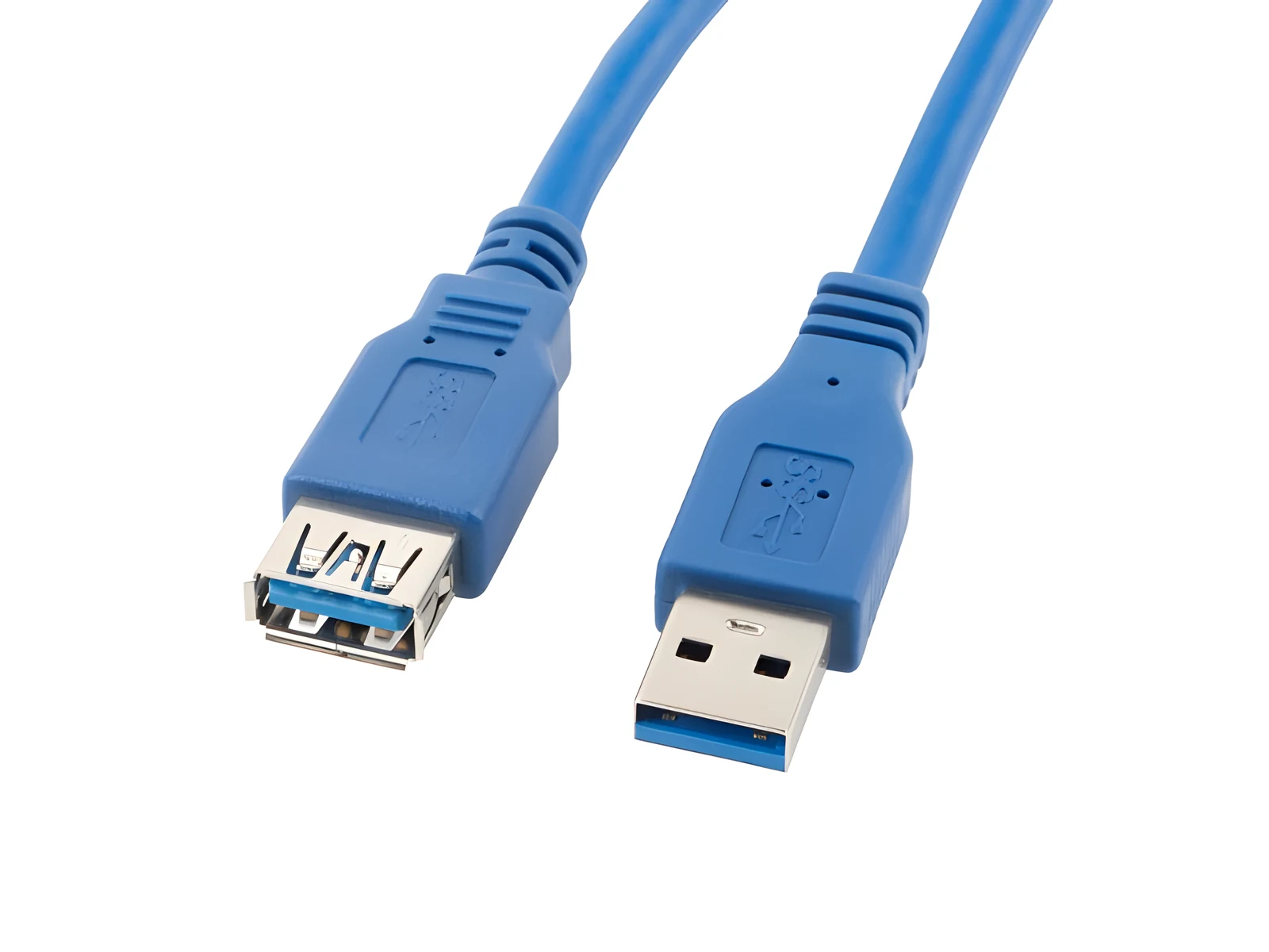 Kabel Lanberg CA-US3E-10CC-0018-B, 1,8m, niebieski — zdjęcie 1 z 2