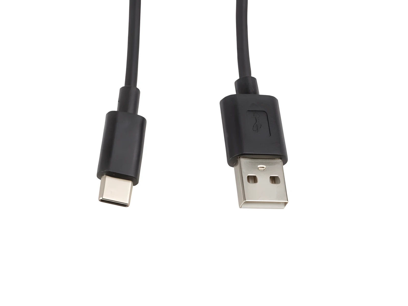 Kabel USB-C Lanberg CA-USBO-10CC-0010-BK, USB-A do USB-C, 1m — zdjęcie 1 z 2