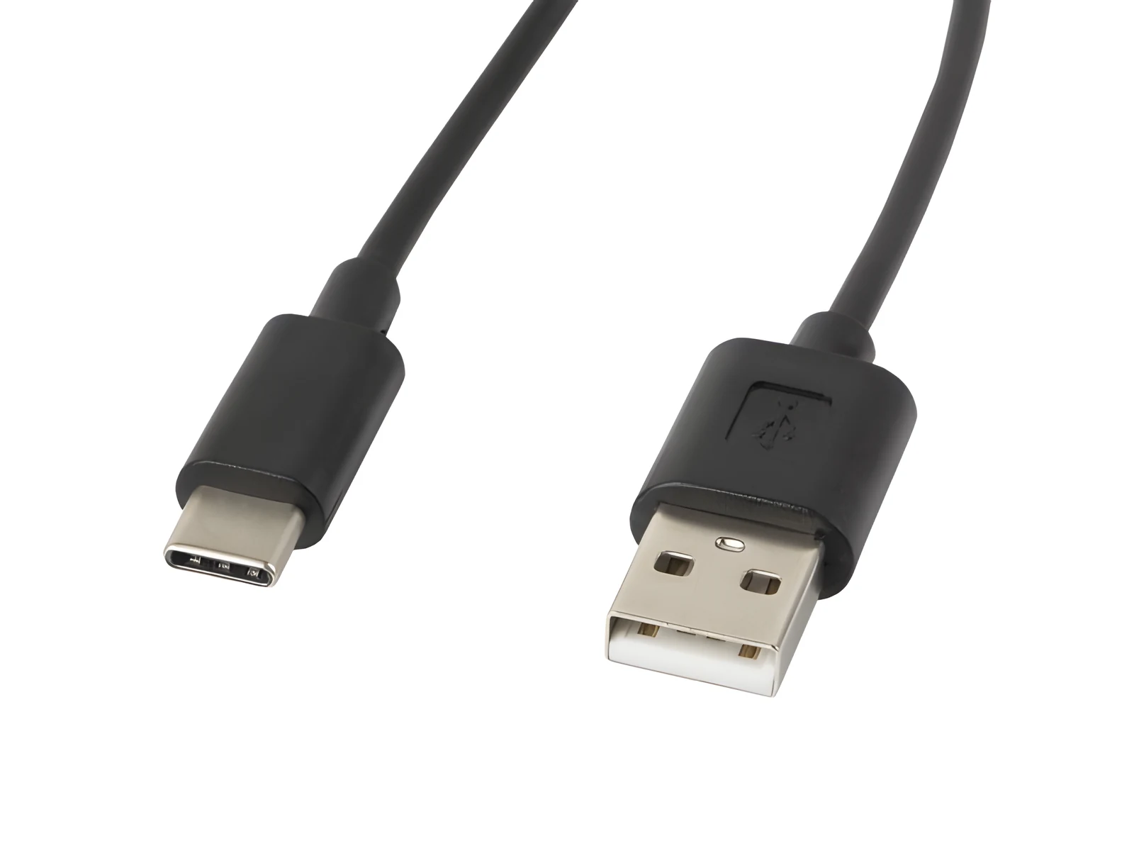 Kabel Lanberg CA-USBO-10CC-0018-BK 1,8m USB A do C — zdjęcie 1 z 2