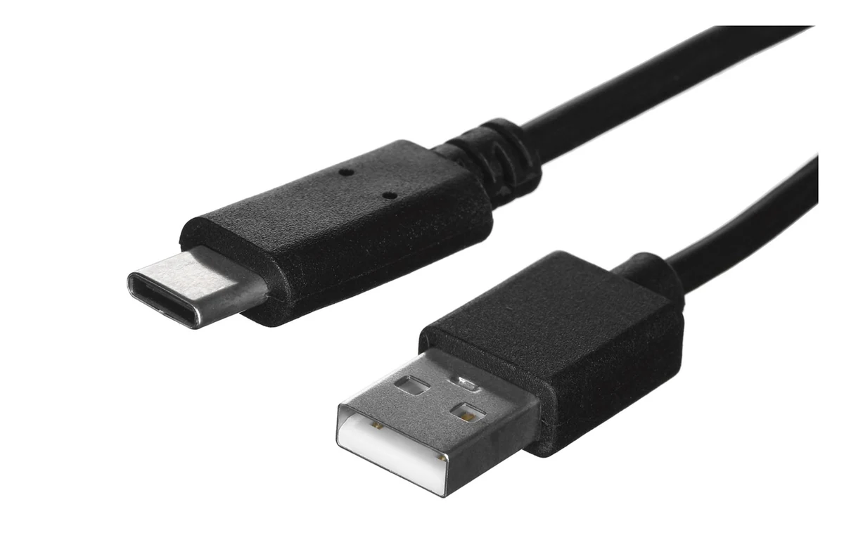Kabel Lanberg QC 3.0 CA-USBO-20CU-0018-BK USB 2.0