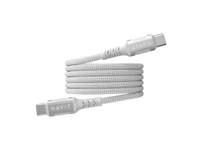 Kabel magnetyczny Havit CB6297 biały USB-C