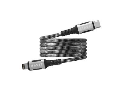 Kabel magnetyczny Havit Typ C-Lightning czarny
