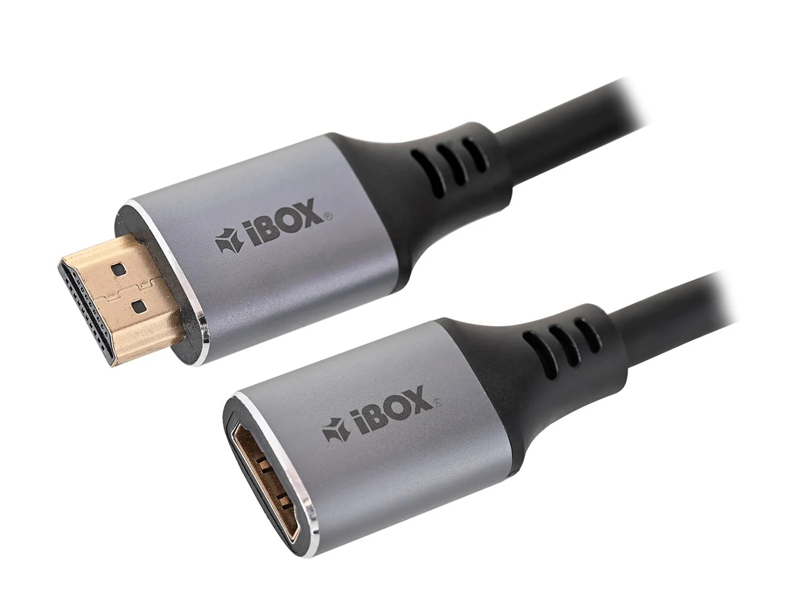 Kabel przedłużka HDMI do HDMI 4k złota wtyczka 2m — zdjęcie 1 z 5