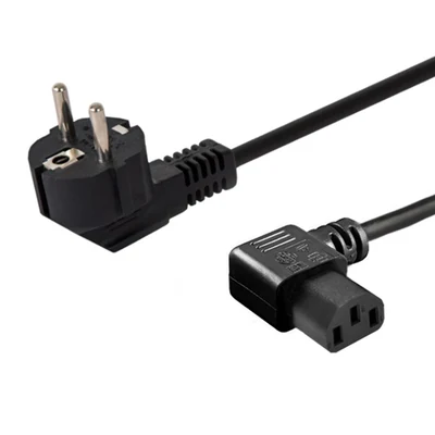 Kabel zasilający SAVIO CL-115 1,2m czarny C13-Schuko