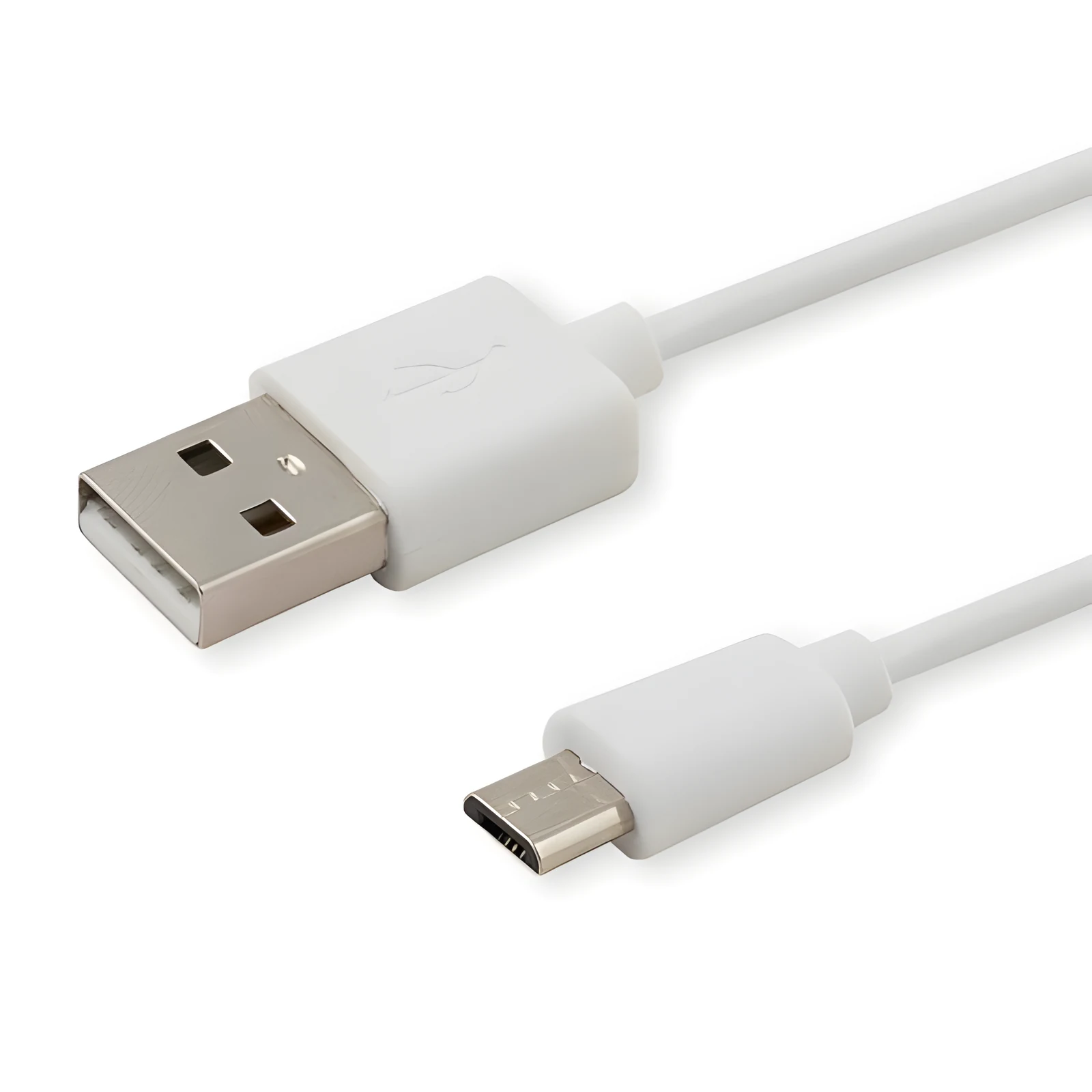 Kabel SAVIO CL-123 Micro USB - USB 2.0, 1m, biały — zdjęcie 1 z 4